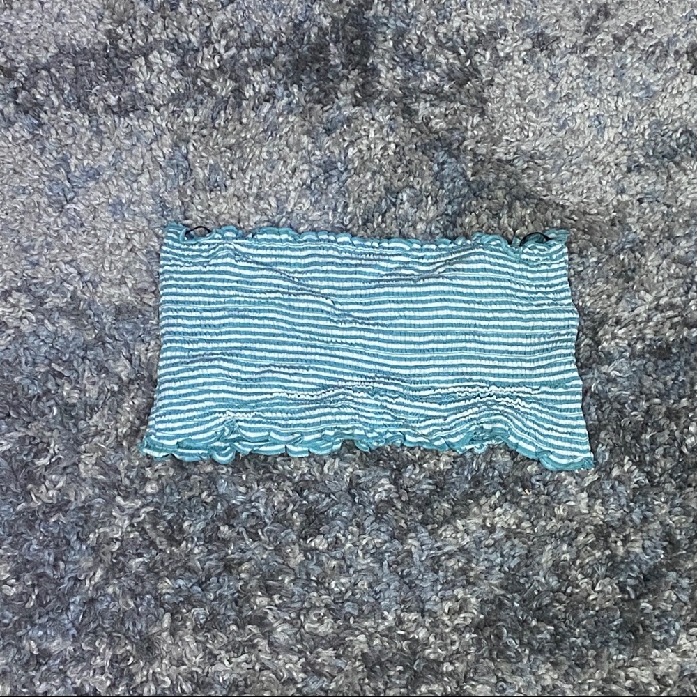 Forever 21 | Blue Striped Tube Top